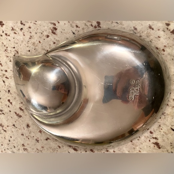 Metal Chip & Dip Tray, Silver Tone - Picture 4 of 6